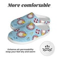 thumbnail image 6 of Kdxio Gnome Pool Party Women's Men's Slippers Plush Slip-On House Slipper for Winter Indoor Soft Cushion Non-slip Fluffy Slides Slippers-8, 6 of 7