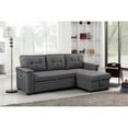 thumbnail image 2 of Home Square 2-Piece Set with Sleeper Sofa and Coffee Table in Brown & Gray, 2 of 16