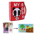 thumbnail image 3 of Juguetes Para Niños, Tela No Tejida, Educación Temprana, Libro Hecho A Mano, Herramienta De Enseñanza, Regalo Dulce, Accesorio De Práctica Lógica, Libros Educativos Diy N. ° 2 Speravity  FN008296-05, 3 of 5