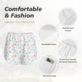 thumbnail image 6 of Picia Colorful Seashells1 Pattern Women's 2 in 1 Athletic Running Shorts High Waisted Workout Casual Gym Sweat Shorts with Comfy Liner Zipper Pockets-Large, 6 of 9