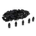 thumbnail image 1 of 50 piezas de plástico barril alterna tapones cable cerraduras extremo para dibujar bolsas de cuerda cables de Paracordaa 12 mm de diámetro Hugo Cerraduras de cable de orificio único, 1 of 6