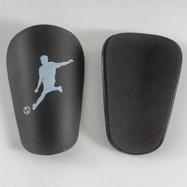 Mini Espinilleras de Fútbol Colamx para Entrenamiento Negro XS 1 par