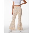 thumbnail image 2 of Girls Flare Pants, AI Digital Print Bell Bottoms,All-Season Sizes 3-13Y, 2 of 6