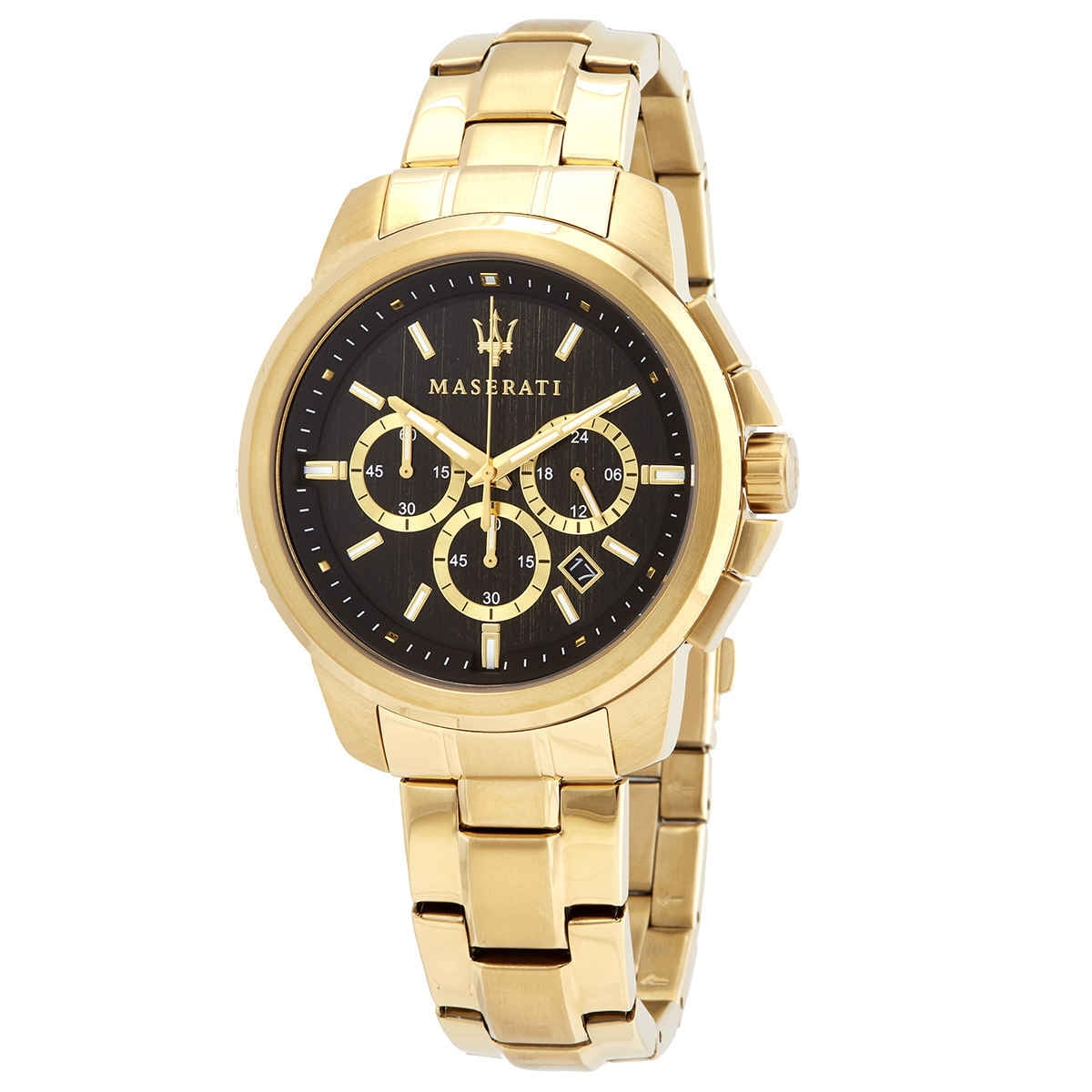 Maserati Successo Chronograph Quartz Black Dial Men's Watch R8873621013