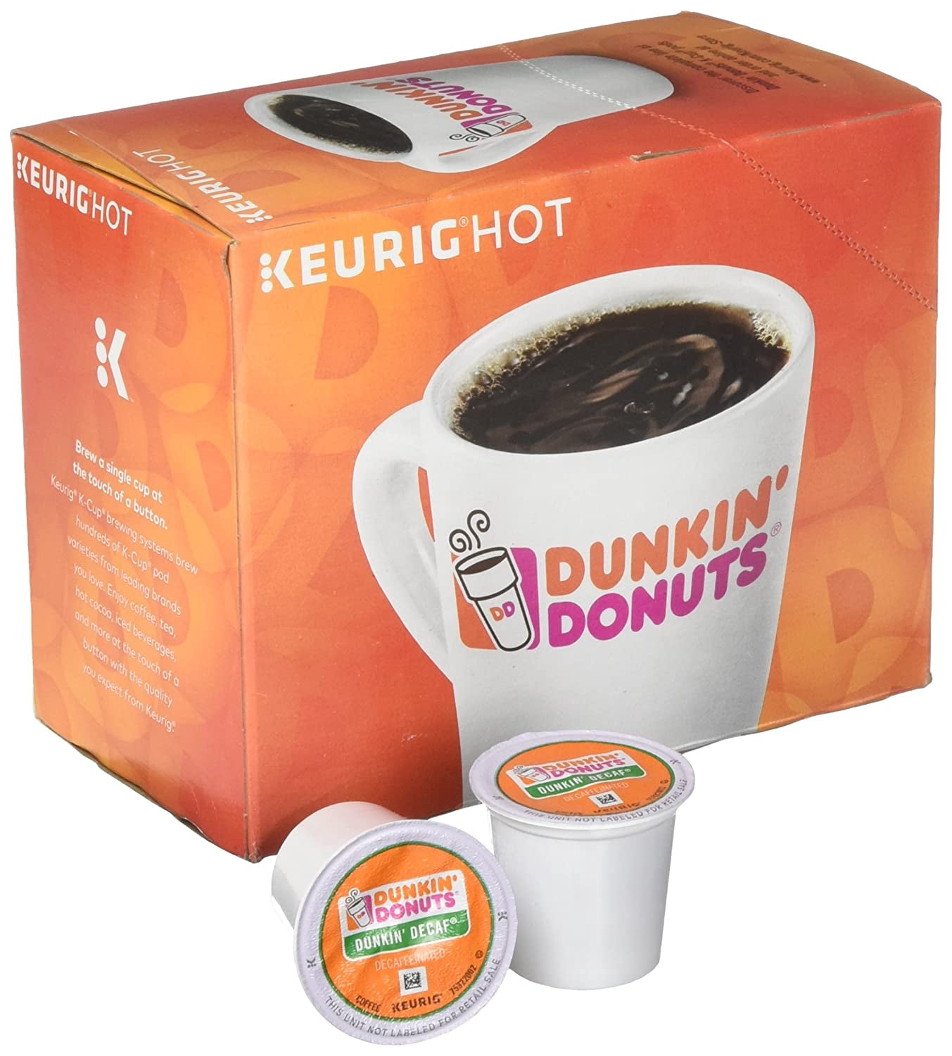 Dunkin Donuts 0846 K-Cup Pods, Decaf 