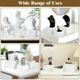 thumbnail image 3 of 6Pcs White Acrylic Display Boxes, Buffet Display Stand, Stackable Table Supports & Party Food Rack, Multifunctional Food Display Stand, Table Food Rack with Two Pens and Six Label Tags, 3 of 8