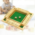 thumbnail image 1 of Card Flipping Dice Game for Math and Strategy Skills, Two Game Modes for 2-4 Players and Family Bonding, Educational Wooden Set for Cognitive Development and Screen-Free Fun, 1 of 9