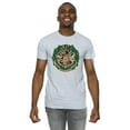 thumbnail image 2 of Harry Potter Mens Wreath Cotton Christmas T-Shirt, 2 of 5