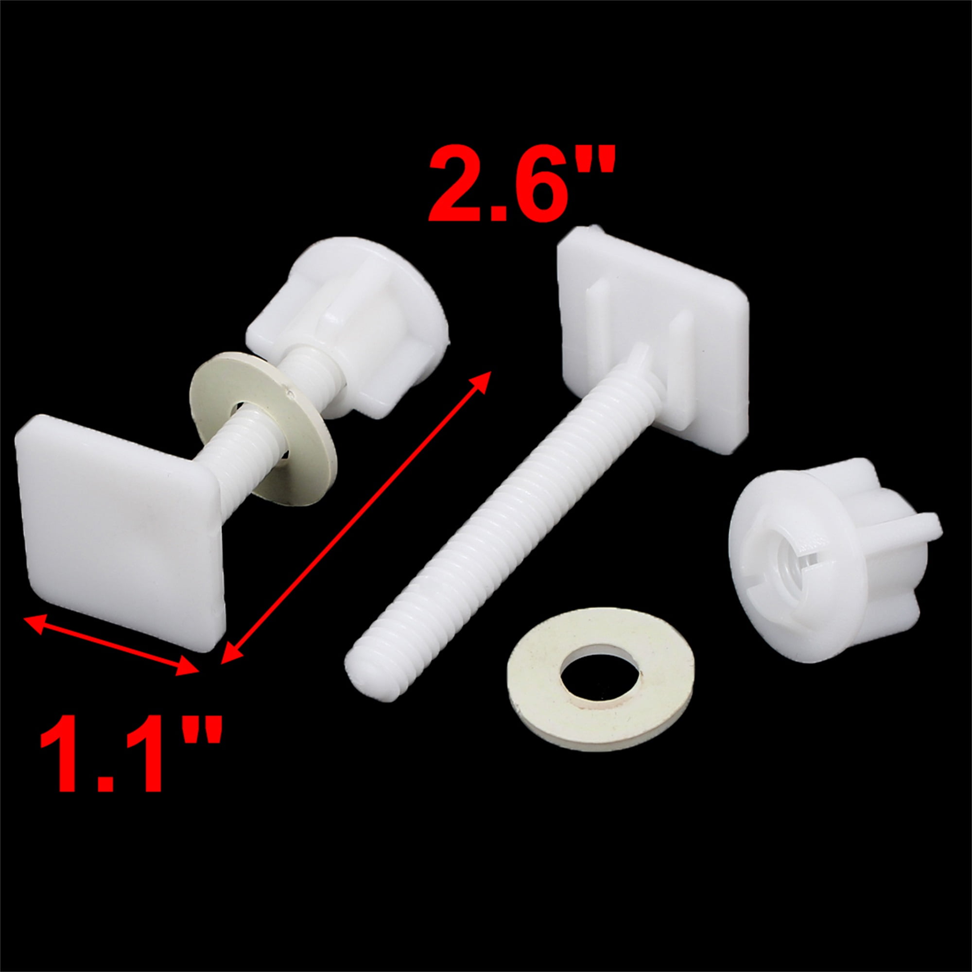 Square toilet seat fittings deals