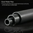 thumbnail image 6 of Uxcell Rigid Round Pipes High Impact for Water Pipe Crafts Cable Sleeve Dark Grey 9mm x 11mm, 6 of 6