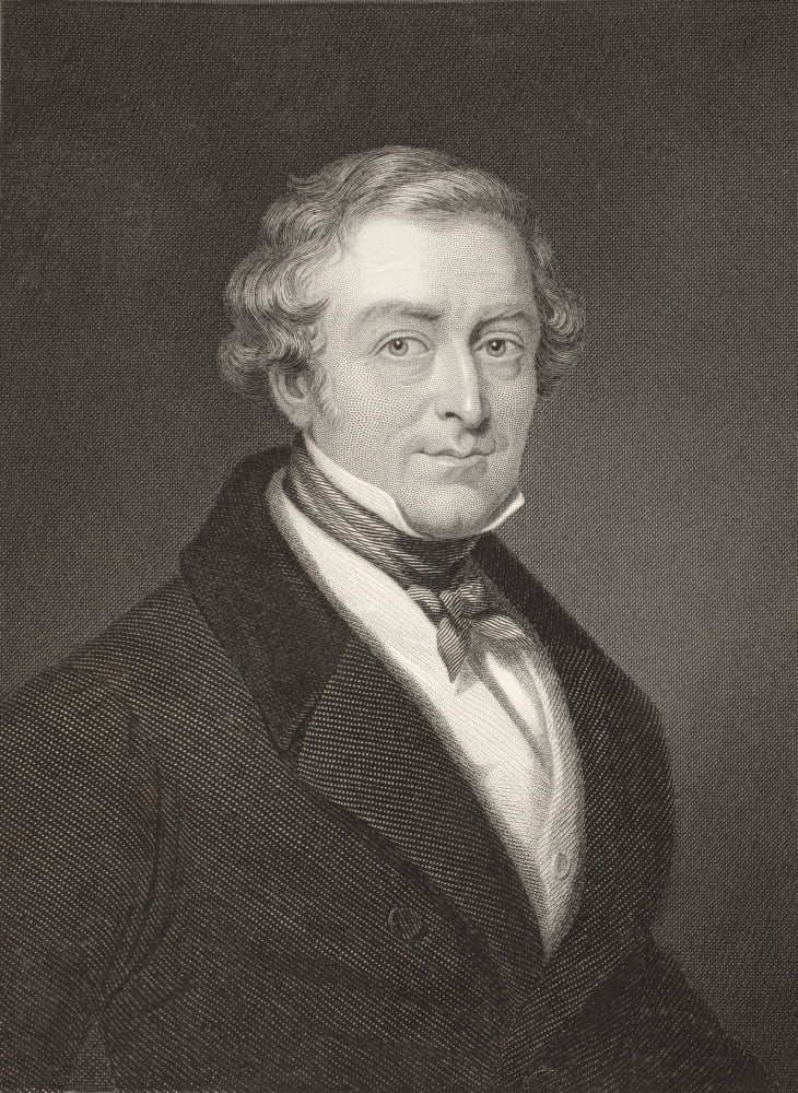 Sir Robert Peel 2Nd Baronet 1788 To 1850 British Conservative Statesman Twice Prime Minister Of The United Kingdom From The Age We Live In A History Of The Nineteenth Century Canvas Art - Ken Welsh D