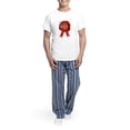 thumbnail image 5 of CafePress - A Product Of Massachusetts Pajamas - Men's Light Loose Fit Cotton Pajama Set, 5 of 7