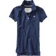 thumbnail image 1 of Polo Aeropostale A87 para mujer, azul, mediano, 1 of 1