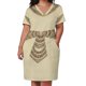 thumbnail image 3 of Vestido egipcio Aline beige con bolsillos sueltos, vestido de fiesta de lujo para mujer, vestidos para damas, verano 2025, 3 of 7