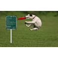 thumbnail image 4 of 7 x 8.8 inch Dog Park Rules Yard Sign with Stake - Use at Your Own Risk, Owners Legally Responsible … Set of 1, 4 of 5