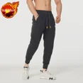 thumbnail image 3 of Pantalones deportivos masculinos, pantalones de algodón recortados para hombre, pantalones de chándal de otoño e invierno, largos, sueltos, de lujo, nuevos artículos en tallas grandes, 3 of 5