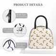 thumbnail image 4 of Fotbe Cartoon Snake Bolsa de Almuerzo con Estampado, Lonchera Aislada, Contenedor de Comida Reutilizable Tipo Cooler a Prueba de Fugas, 4 of 6