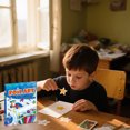 thumbnail image 1 of Educational DIY 3D Sticker Art Set For Kids Hands On Craft Activity Learning Toy Indoor Paper Material Ages 4 And Up, 1 of 2