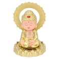 thumbnail image 1 of Estatua Solar De Buda, Linda Inducción De Energía Ligera, Colores Brillantes, Estatua Solar De Maitreya Para Oficina, 1 of 7