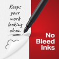 thumbnail image 2 of wqlpp-Pens, Felt Tip, Fine Point (0.4 mm), Black, 4 Count, 2 of 4
