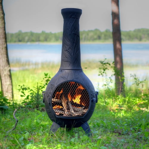The Blue Rooster Orchid Style Chiminea by The Blue Rooster