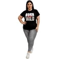 thumbnail image 2 of Playera Roman Fashion/Tallas Extras 9001-9 Be Wild (Negro) negro 38 Roman Fashion PL-ER-9001-9-NEGRO, 2 of 4