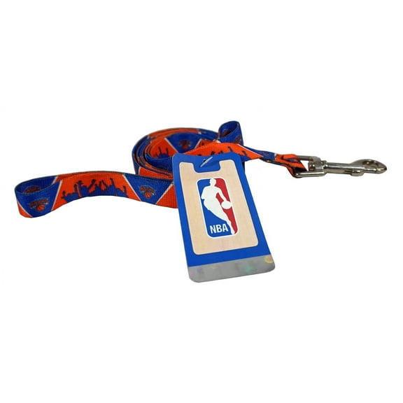New York Basketball Knicks Medium 6 Foot Dog Leash Lead - 3/4 inch wide