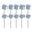 Multicolor#01, variant on Reflective Pinwheel 8-pack, Decorative Windmill, 18.5 Inch Shiny Mylar Spinner Ornament with Rod Stick for Balcony Garden Vineyard and Outdoor Yard Arrangement