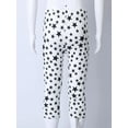 thumbnail image 5 of Summer Kids Girls Printed Capri Cropped Leggings Children Milk Silk Stretchy Shorts, 5 of 9