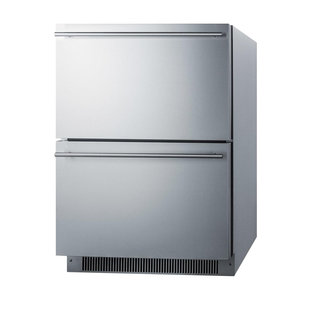 Summit 24-Inch 4.8 Cu. Ft. ADA Compliant Outdoor Double Drawer Compact Refrigerator - ADRD25OS