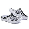 thumbnail image 3 of Garden Shoes Clogs for Women Summer EVA Mules Sandals Quick Drying Slippers Walking Lightweight Rain Beach Summer Pool Beach Water Shoes Girl Nurses Work Shoes Zebra 42, 3 of 5