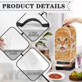 thumbnail image 4 of HELLHERO Cat Pattern Food Processor Cover 1Pcs Kitchen Blender Dust Cover Polyester Durable for Kitchen Use There is only one dust cover, 4 of 6