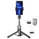 thumbnail image 1 of Trípode de teléfono Selfie 3 en 1 con control remoto telescópico para grabación de video Selfies Hugtrwg Para estrenar, 1 of 9