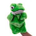 thumbnail image 1 of One (Frog, Height 25cm) Kid's Hand Puppet, Deluxe Plush Hand Puppet Doll Theater, Role Play, Children's Party Favor, Party Bag, Kids, Girls, Boys, 1 of 4