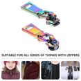 thumbnail image 2 of Miangastore Zipper Tab Replacement 10Pcs Metal Assorted Color 1.4In, 2 of 9