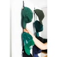 thumbnail image 6 of Cap Rack - Holds up to 8 Caps for Baseball Hats, Ball Caps - Best Over Door Closet Organizer for Men, Boy or Women Hat Collections - Display Racks With Clips, Perfect Holder and Storage, 6 of 9