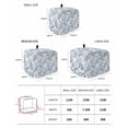 thumbnail image 2 of Navy Blue Spring Floral Toaster Cover 2 Slice, Small Kitchen Appliance Covers, Elegant Pastoral Flowers Toaster Oven Cover with Loop, Bread Machine Cover Polyester Dust Cover Protection, 2 of 4