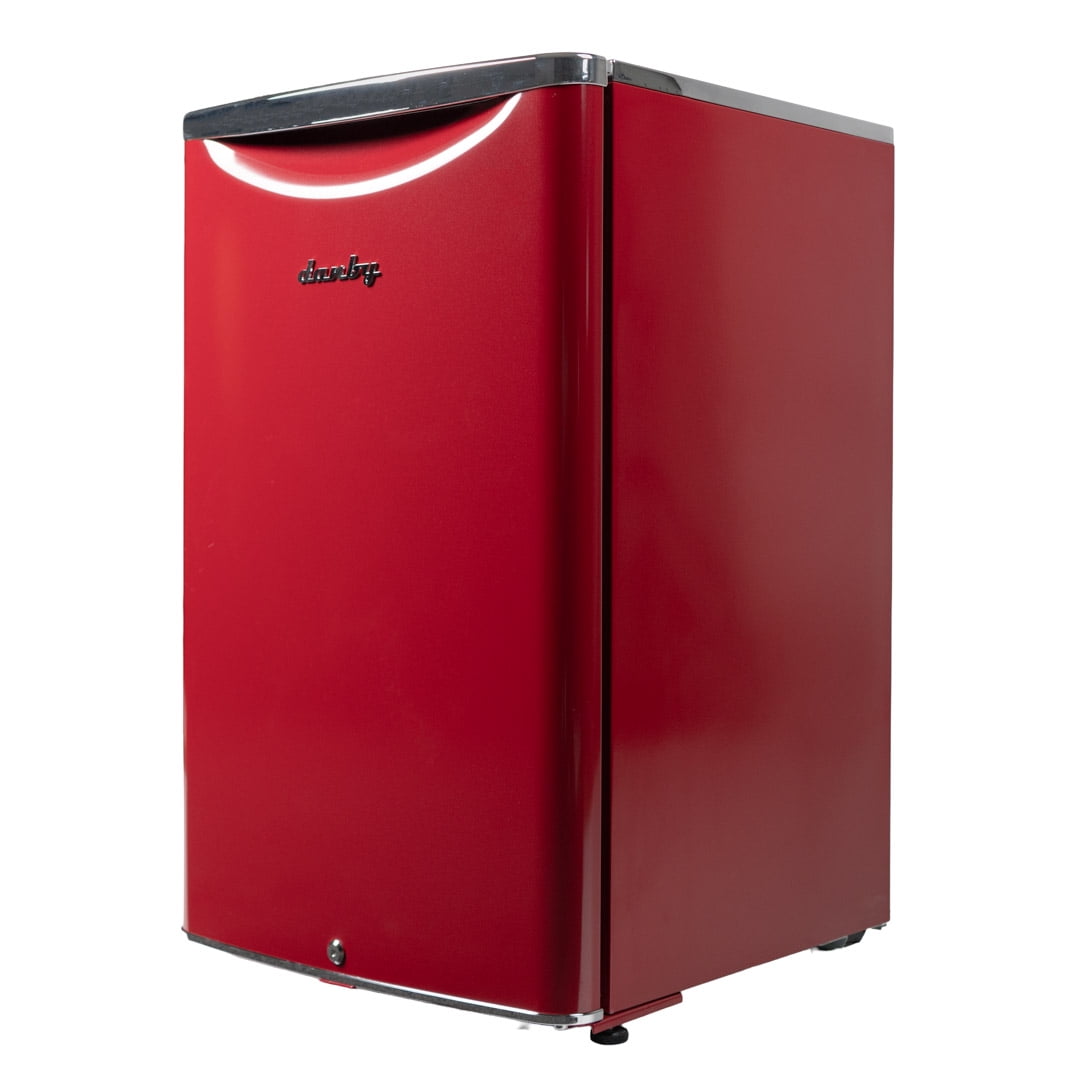 Danby 4.4 cu. ft. Retro Compact Fridge in Metallic Red DAR044A6LDB