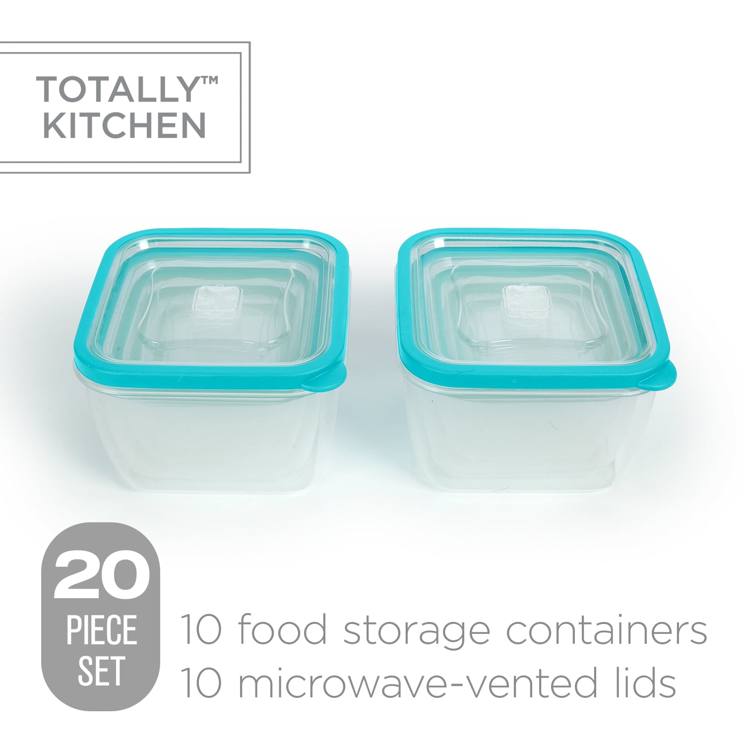 Kitcheniva Microwavable Food Containers With Lids - 10 PCS, 10 - Harris  Teeter