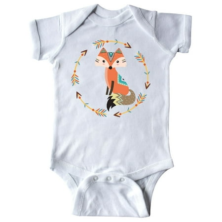 

Inktastic Tribal Forest Fox Cute Woodland Gift Baby Boy or Baby Girl Bodysuit