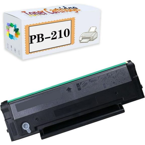 Compatible Toner Cartridges Replacement PB-210 PB210 for Pantum P2500W P2502W M6550NW M6600NW M6552NW M6602NW Printers, High Yield 1,600 Pages