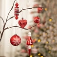 thumbnail image 6 of Christmas Paradise Ornament Bundle Mega Set, 155 Red and White Baubles with Many Themes, 6 of 9