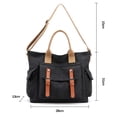 thumbnail image 2 of Bolso de mano con asa superior para mujer, bolso de hombro, bolso de mensajero, bolso cruzado, bolso de viaje para el trabajo, 2 of 5