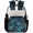 Multicolor 1, variant on Aztec Flower Clear Backpack for Stadium Events, Transparent Backpacks See Through Plastic Bag for Concerts & Work, outhwestern Western