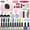 Style 5, variant on Sequin Nail Beauty Polish Gel Kit Light Machine