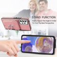thumbnail image 4 of For Samsung Galaxy A23 Electroplating Skin-feel Leather Ring Card Wallet Phone Case(black), 4 of 5