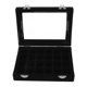 thumbnail image 3 of Estuche Organizador De Aretes, Libre De Polvo, Ahorro De Espacio, Caja De Almacenamiento De Aretes Multifunción Ordenada Con Tapa Transparente Para Aretes Para Mujeres ANGGREK Negro, 3 of 8