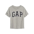 thumbnail image 1 of Camiseta GAP para Bebés Niños, Manga Corta, Logo, Gris Claro Jaspeado, 1 of 2