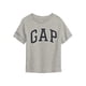 thumbnail image 1 of Camisa GAP para bebés y niños, manga corta, logotipo, gris claro, talla L, 1 of 2