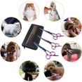thumbnail image 2 of Dog Scissors Set Professional Pet Stainless Steel Scissor with Combs for Dog Cat Pets-Rainbow, 2 of 5